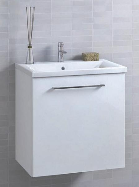 Str&oslash;mberg Alba 50 m&oslash;belpakke - Hvid h&oslash;jglans