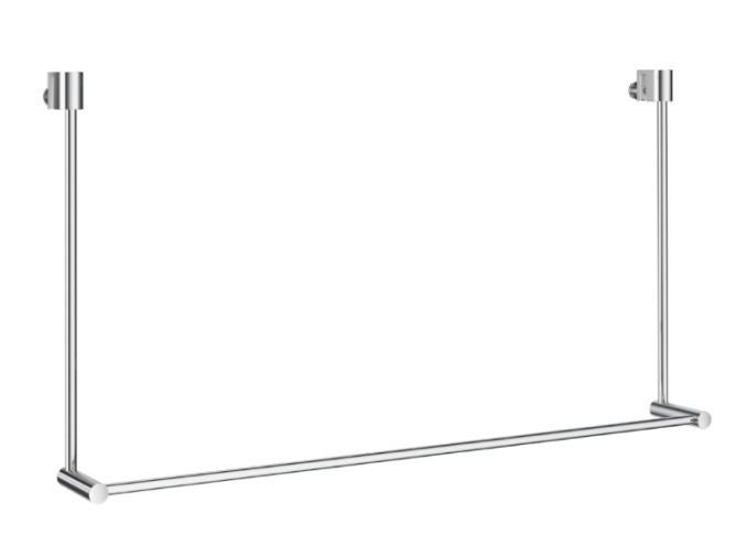 Smedbo Sideline h&aring;ndkl&aelig;destang til glasv&aelig;g - Krom