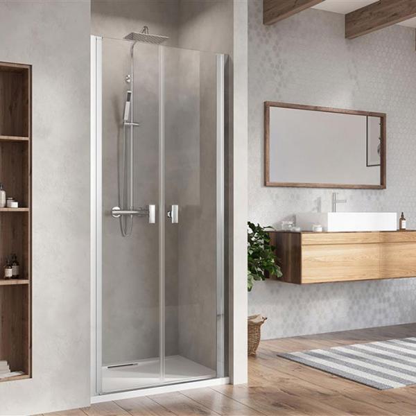 Strømberg Noma 30 dobbelt svingdør 700mm - Krom Strømberg Noma 30 dobbelt svingdør 700mm - Krom