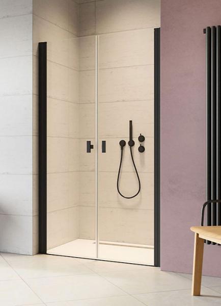 Strømberg Noma 30 dobbelt svingdør 800mm - Mat sort Strømberg Noma 30 dobbelt svingdør 800mm - Mat sort