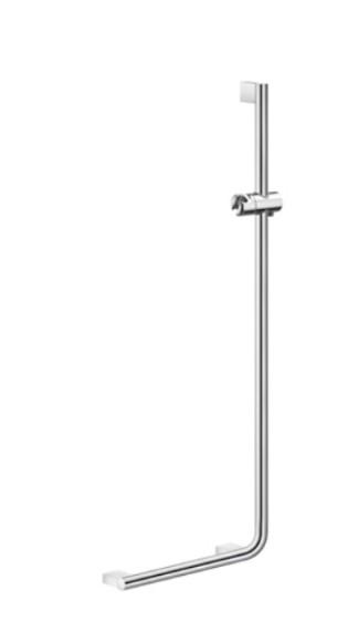 Smedbo Living greb til hjørne m/brusestang - Krom - Højre Smedbo Living greb til hjørne m/brusestang - Krom - Højre