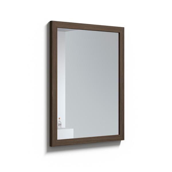 Strømberg Rustic spejl m/ramme i massiv eg 60 x 80 - Mørk Strømberg Rustic spejl m/ramme i massiv eg 60 x 80 - Mørk