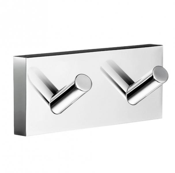 Smedbo House dobbelt h&aring;ndkl&aelig;dekrog - Krom