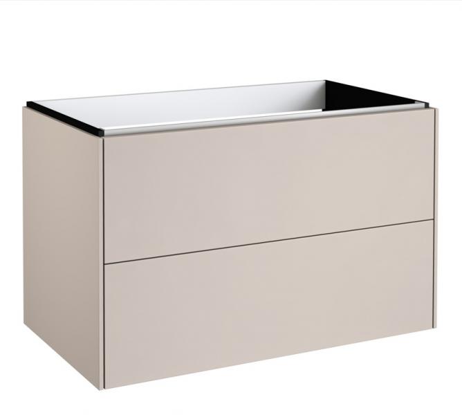 Str&oslash;mberg Domo 80 Vaskeskab - Beige Cashmere