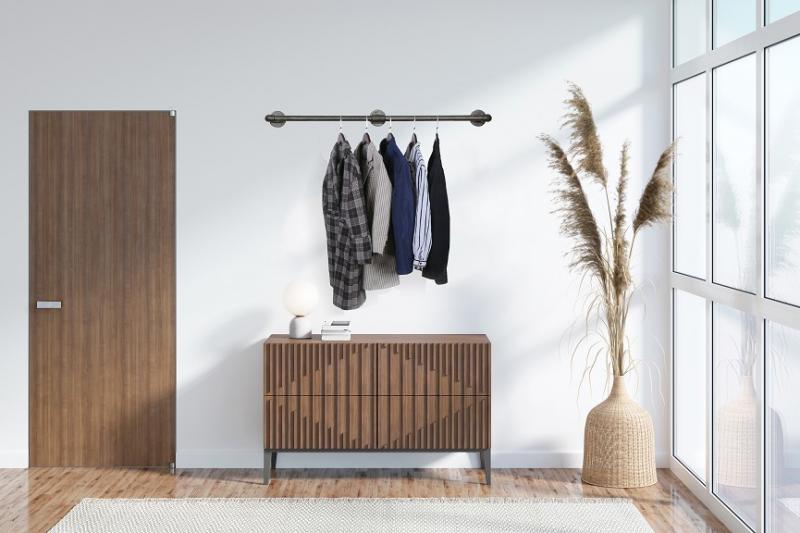 Simple Racks Williamsburg v&aelig;gh&aelig;ngt b&oslash;jlestang - 60 x 10 CM