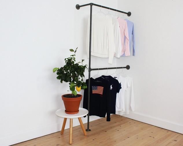 Simple Racks SoHo væghængt tøjsystem - 108 x 35 CM Simple Racks SoHo væghængt tøjsystem - 108 x 35 CM