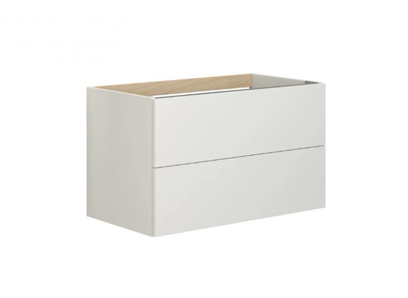 Dansani Luna vaskeskab 80x48 m/skuffer - Hvid mat Dansani Luna vaskeskab 80x48 m/skuffer - Hvid mat