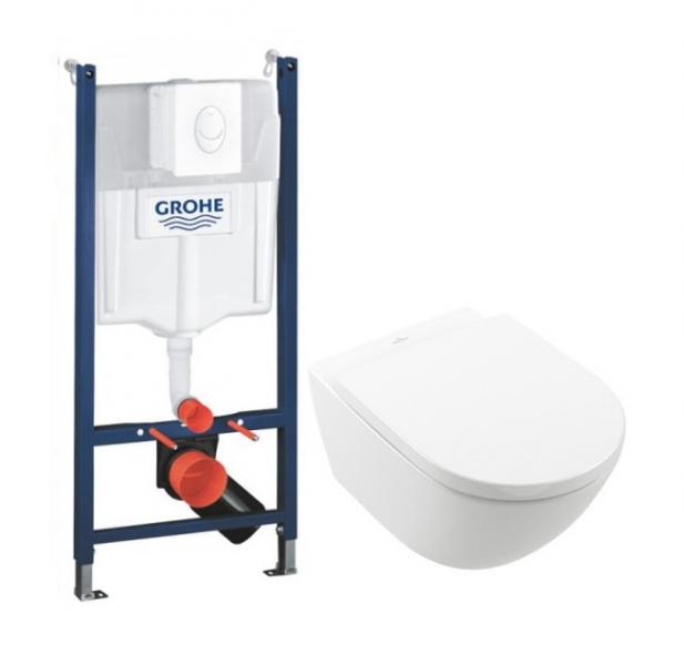 V&B Subway 3.0 m/CeramicPlus og TwistFlush toiletpakke inkl. sæde m/soft-close, cisterne og hvid betjening V&B Subway 3.0 m/CeramicPlus og TwistFlush toiletpakke inkl. sæde m/soft-close, cisterne og hvid betjening