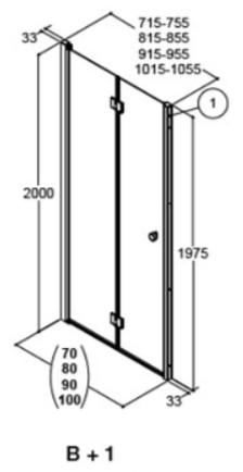 Dansani Match Anslagsliste model 1 til model A,B,C - Mat sort Dansani Match Anslagsliste model 1 til model A,B,C - Mat sort