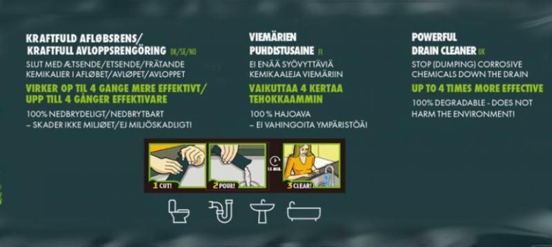 GreenSwirl afl&oslash;bsrens - 2 poser