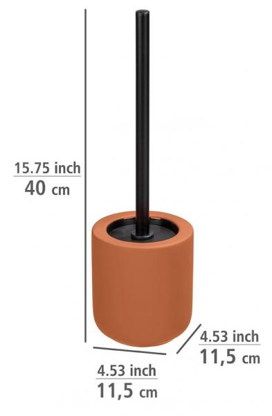 Wenko Avellino keramik toiletbørste - Terracotta Wenko Avellino keramik toiletbørste - Terracotta