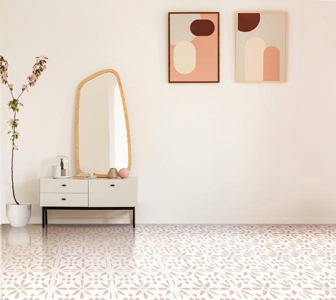 D-C Fix selvkl&aelig;bende gulv - Vintage flowers