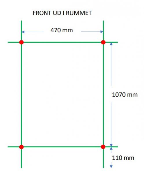 TVS Plano håndklædetørrer 2-500 - Sort TVS Plano håndklædetørrer 2-500 - Sort