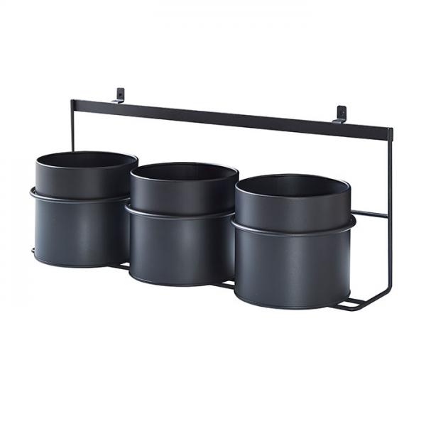 Sort universal opbevaring til akustikpanel 3