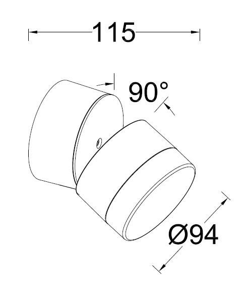 Lutec Connected Dropsi udend&oslash;rslampe til v&aelig;g