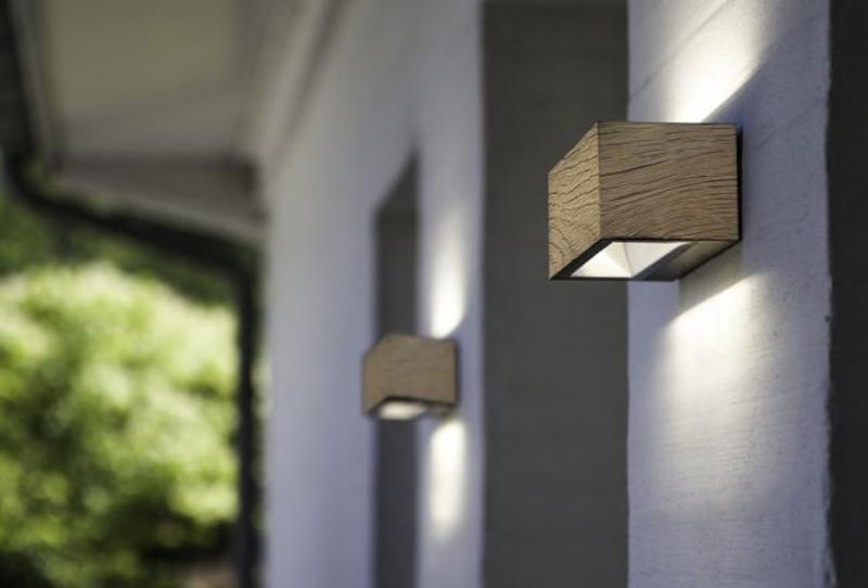 Lutec Architectural Gemini udendørslampe til væg - Trælook Lutec Architectural Gemini udendørslampe til væg - Trælook