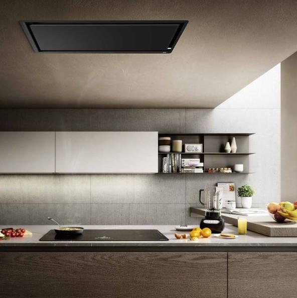 Eico Illusion H30 BL MAT/A/100 indbygget emhætte t/ loft el. niche - Sort Eico Illusion H30 BL MAT/A/100 indbygget emhætte t/ loft el. niche - Sort