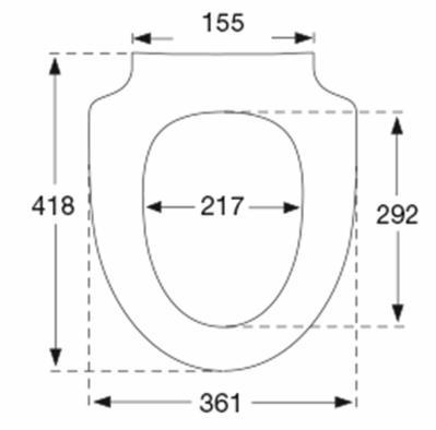 Pressalit Spira V toiletsæde 1136 m/SoftClose og LiftOff - Antibakteriel - Hvid Pressalit Spira V toiletsæde 1136 m/SoftClose og LiftOff - Antibakteriel - Hvid
