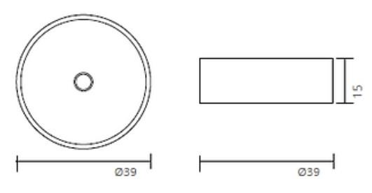 Sanibell Proline &Oslash;40 bowleh&aring;ndvask - Uden overl&oslash;b