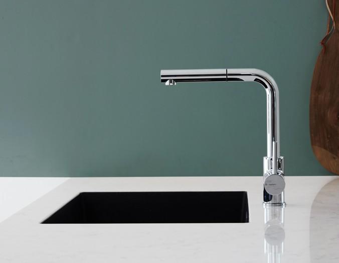 Cassøe Newform X-Trend køkkenarmatur m/udtræk - Krom Cassøe Newform X-Trend køkkenarmatur m/udtræk - Krom