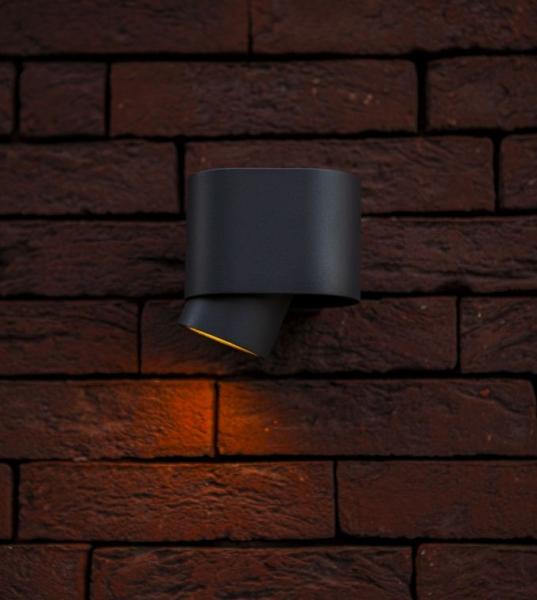 Lutec Cypres udend&oslash;rs v&aelig;glampe - 1 spot ned