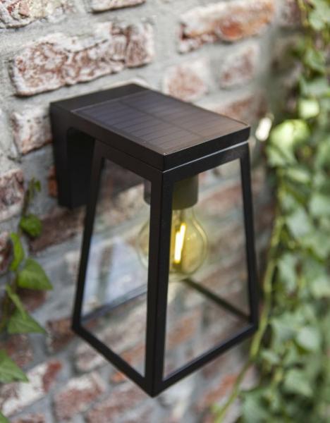 Lutec Solar Fia udendørslampe til væg m/solceller Lutec Solar Fia udendørslampe til væg m/solceller