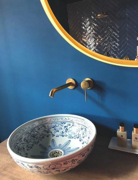 Grohe Essence New armatur til indbygning i v&aelig;g - B&oslash;rstet cool sunrise