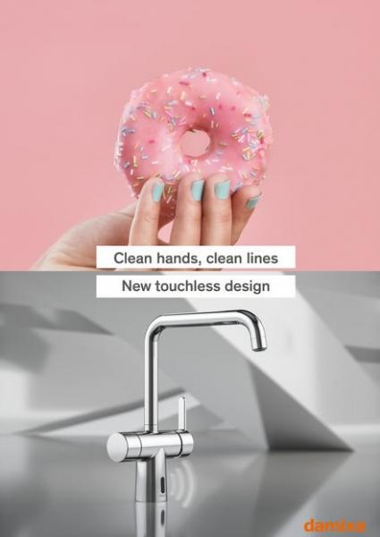 Damixa Silhouet Touchless køkkenarmatur - Krom Damixa Silhouet Touchless køkkenarmatur - Krom