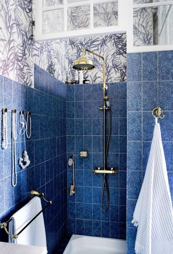 Damixa Tradition komplet brusesystem Ø200 - Poleret messing Damixa Tradition komplet brusesystem Ø200 - Poleret messing