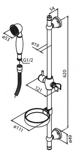 Damixa Tradition bruses&aelig;t