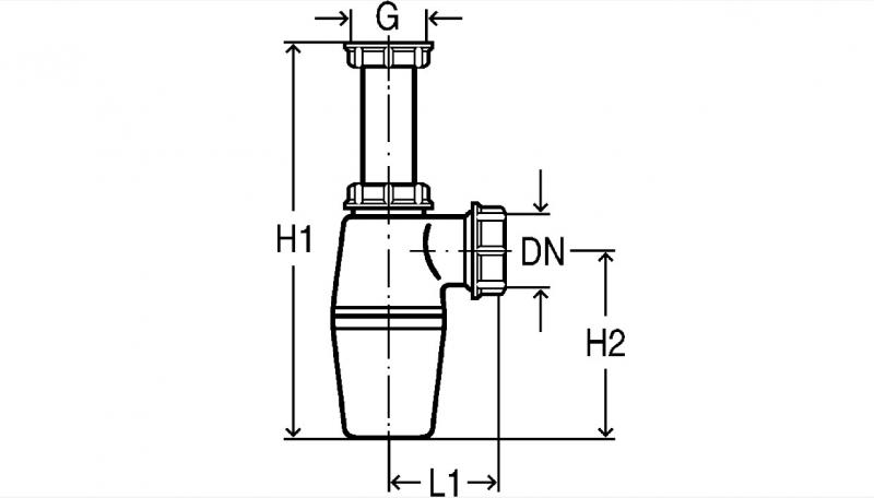 Pungvandl&aring;s - Hvid