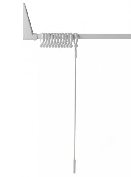 Van Der P Badeforhængsstang vinkel Erica2000, 70x160 cm - Hvid Van Der P Badeforhængsstang vinkel Erica2000, 70x160 cm - Hvid