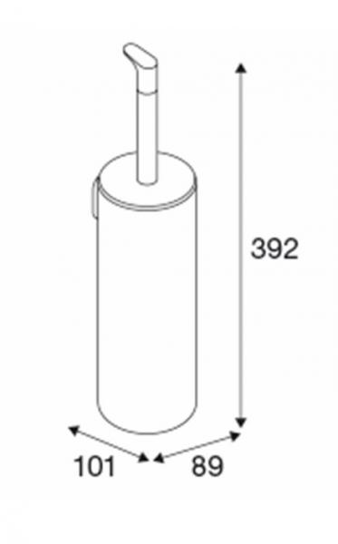 Pressalit Style komplet pakke til badeværelset - Børstet messing/mat sort Pressalit Style komplet pakke til badeværelset - Børstet messing/mat sort