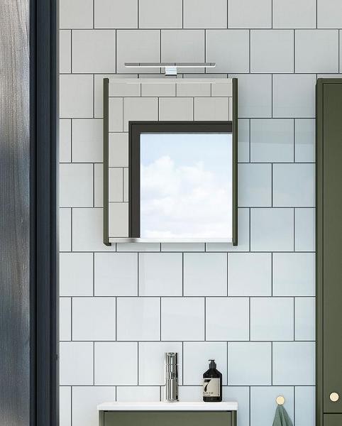 Gustavsberg Graphic 45 spejlskab - Grøn mat Gustavsberg Graphic 45 spejlskab - Grøn mat