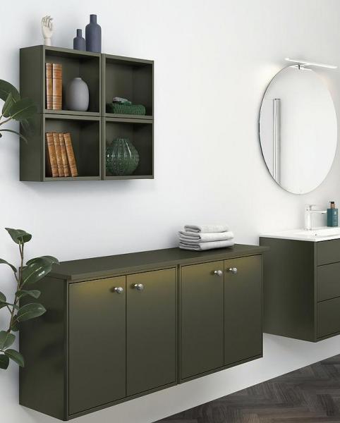 Gustavsberg Graphic opbevaringskube - Gr&oslash;n mat