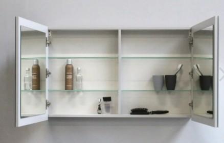 Sanibell Online 80 spejlskab - Gr&aring;