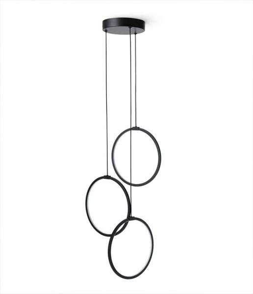 Cass&oslash;e Halo lampe - Mat sort