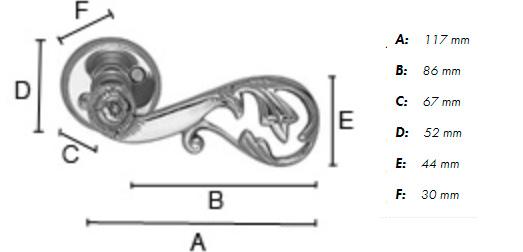 Beslagsboden udend&oslash;rsgreb - Sort vintage