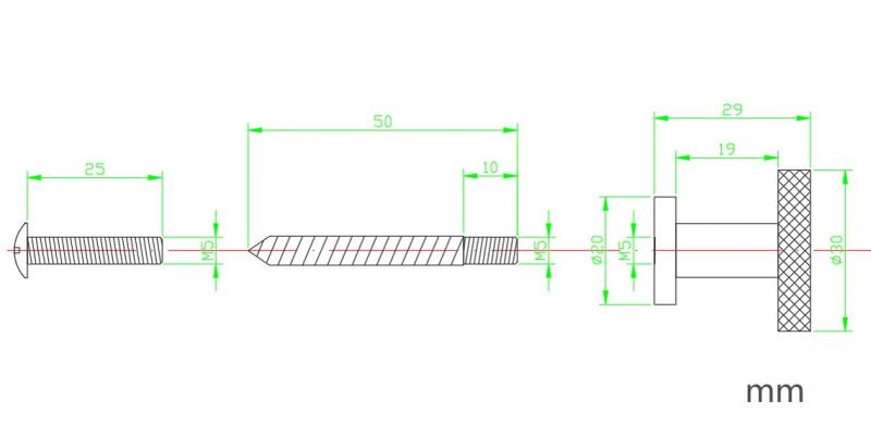 Cassøe Crystal Cut knopgreb eller krog - Børstet kobber Cassøe Crystal Cut knopgreb eller krog - Børstet kobber