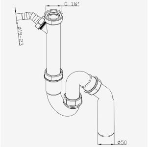 Blanco Scanco Standard vandl&aring;s til k&oslash;kkenvask
