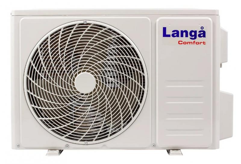 Lang&aring; varmepumpe luft til luft 5,1 kw med WiFi