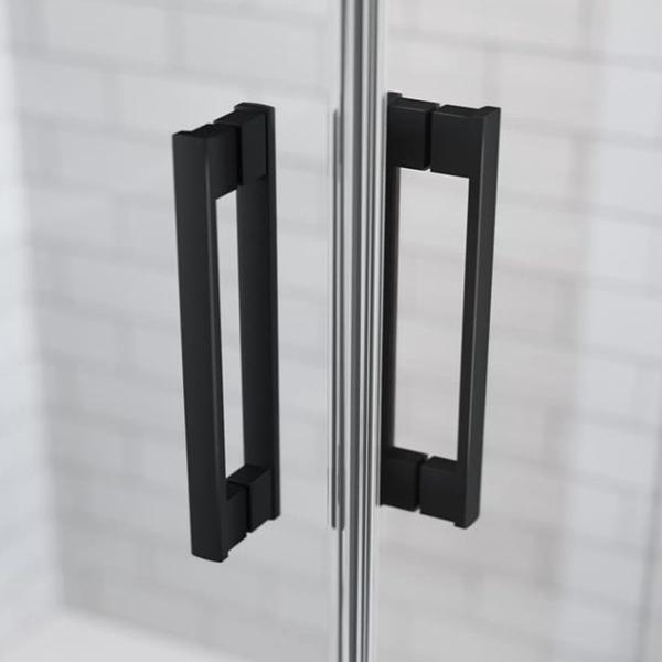 Strømberg Slide 32 skydedør nicheløsning 1400mm – Mat sort Strømberg Slide 32 skydedør nicheløsning 1400mm – Mat sort