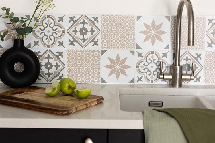 D-C-fix selvklæbende fliser til væg - Nadia olive D-C-fix selvklæbende fliser til væg - Nadia olive