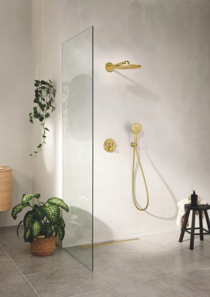 Grohe SmartControl komplet brusesystem med SmartActive brus til indbygning - Børstet Cool Sunrise Grohe SmartControl komplet brusesystem med SmartActive brus til indbygning - Børstet Cool Sunrise