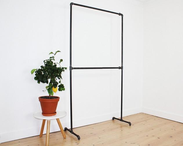 Simple Racks Tribeca fritst&aring;ende t&oslash;jstativ - 113 x 50 CM