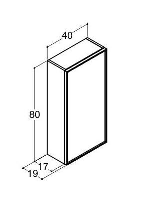Dansani Luna Urban overskab - H&oslash;jreh&aelig;ngslet - Sort eg/Sort ramme