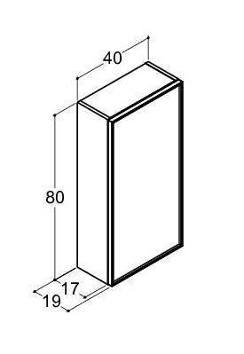 Dansani Luna Urban overskab - H&oslash;jreh&aelig;ngslet - Varm eg/Sort ramme