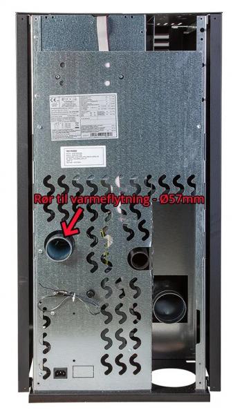 Langå Marisa Træpilleovn - Sort - Varmeflytning Langå Marisa Træpilleovn - Sort - Varmeflytning