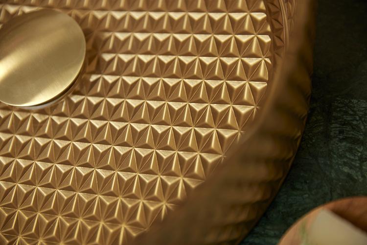 Cass&oslash;e Morello 36 fritst&aring;ende bowlevask - Glas/Messing