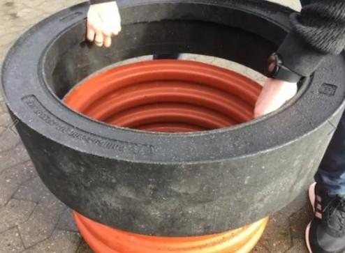 Lauridsen 605/700 x 200 mm topafslutningsring/ let kegle Lauridsen 605/700 x 200 mm topafslutningsring/ let kegle